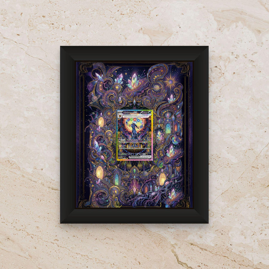 Umbreon Display Frame – Prismatic Evolutions Pokémon Card | 8x10 Frame for Raw or Graded Cards