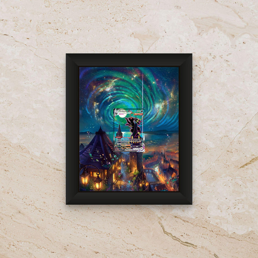 Umbreon Moonbreon Evolving Skies – 8x10 Pokemon Frame (Raw/Graded)