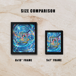 Greninja ex Display Frame | Chaos Rising Ultra Rare Card Showcase (8x10") – Fits Raw & Graded Cards
