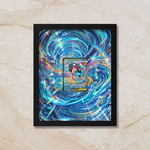 Greninja ex Display Frame | Chaos Rising Ultra Rare Card Showcase (8x10") – Fits Raw & Graded Cards