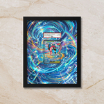 Greninja ex Display Frame | Chaos Rising Ultra Rare Card Showcase (8x10") – Fits Raw & Graded Cards