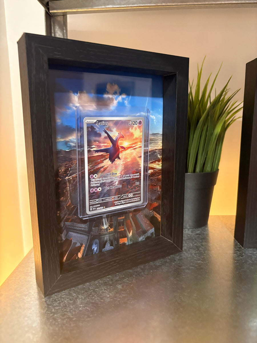 Latios #203 Premium Shadow Box Display