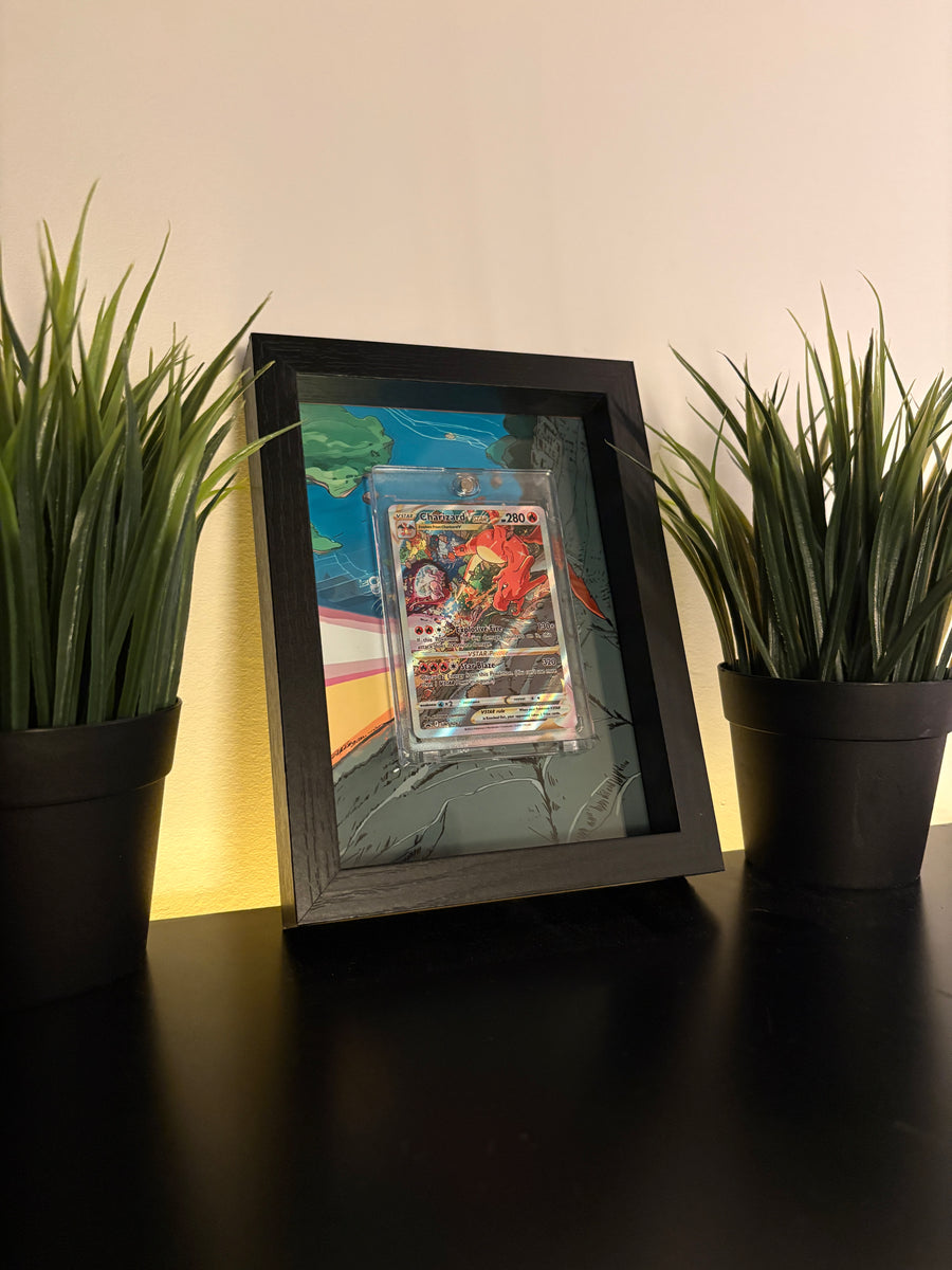 Charizard VStar #SWSH262 Premium Shadow Box Display