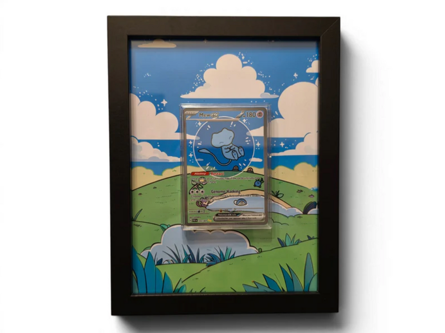 Paldean Fates Bubble Mew 232 Premium Shadow Box Display