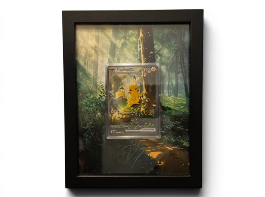 Pikachu Ex 276/217 Premium Shadow Box Display