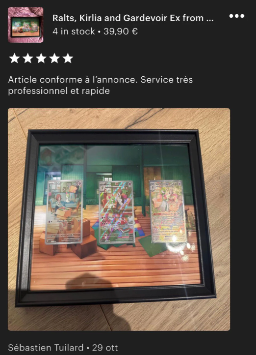 Customer frame photo