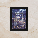 Vanilluxe Display Frame | White Flare Illustration Rare Card Showcase (8x10") – Fits Raw & Graded Cards
