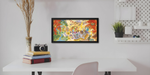 Johto First Partners Starters Panoramic Art Shadowbox | 11x22 Gen 2 Extended Art Display