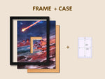 Groudon Display Frame – Paradox Rift Pokemon Card Gift | 8x10 Display