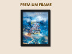 Mewtwo & Mew Tag Team GX Display Frame – Pokemon Card Gift | 8x10 Display
