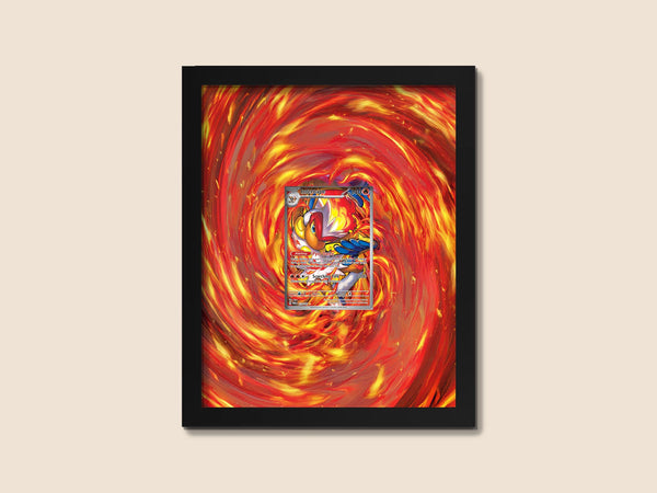 Infernape Twilight Masquerade Display Frame – Pokémon Card Display | 8x10 Holo House Display
