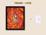 Infernape Twilight Masquerade Display Frame – Pokémon Card Display | 8x10 Holo House Display