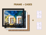 Charizard & Mewtwo VSTAR Universe Display Frame – Pokemon Card Gift | 10x8 Collector Frame