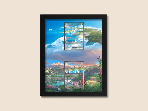 Altaria & Swablu Display Frame – Pokemon Card Display | 8x10
