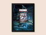 Lugia V Alt Art Display Frame – Silver Tempest Pokemon Card | Gift Pokémon Fans