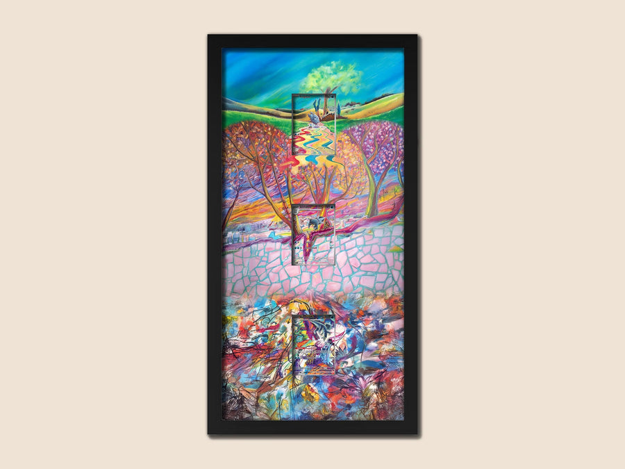 Frigibax Evolution Line Card Frame Collectible Display (11x22)