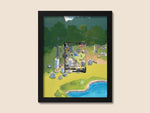 Tyranitar Alternate Art Display Frame – Battle Styles Pokémon Card | 8x10 Frame for Raw or Graded Cards