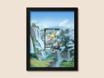 Dragonite V Alternate Art Display Frame – Evolving Skies Pokémon Card | 8x10 Frame for Raw or Graded Cards