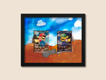 Luigi & Mario Pikachu Display Frame – Japanese Pokémon Promo Cards | 8x10 Frame for Raw or Graded Cards