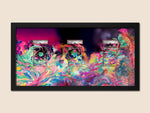 Bulbasaur – Ivysaur – Venusaur Evolution Display | Horizontal Frame for Raw or Graded Pokemon Cards