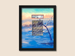 Glaceon Display Frame – Brilliant Stars Pokémon Card Art | 8x10 Frame for Raw or Graded Cards