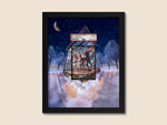 Umbreon V Display Frame – Brilliant Stars Pokémon Card Art | 8x10 Frame for Raw or Graded Cards
