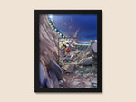 Cynthia & Garchomp Display Frame – Pokémon Card Art | 8x10 Frame for Raw or Graded Cards