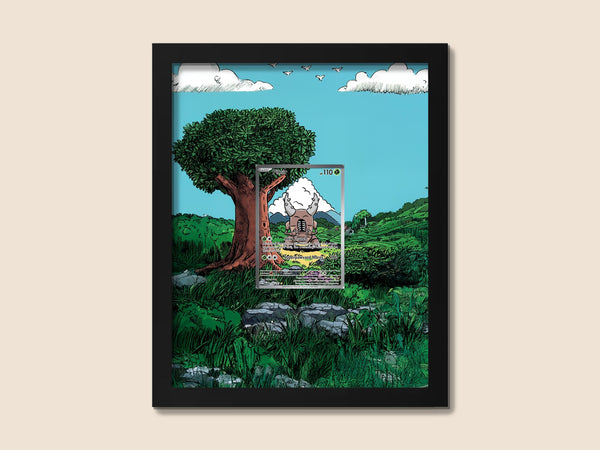 Pinsir Display Frame – Pokémon 151 Card Art | 8x10 Frame for Raw or Graded Cards