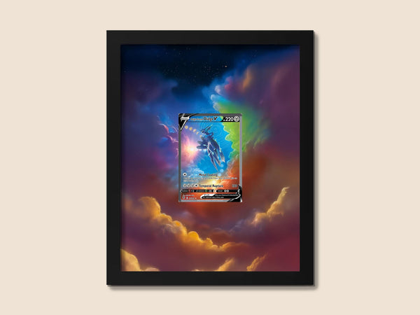 Origin Forme Dialga V Alternate Art Display Frame – Astral Radiance Pokémon Card | 8x10 Frame for Raw or Graded Cards