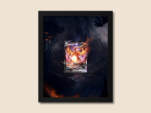 Charizard #261 Display Frame – Pokémon SIR | 8x10 Frame Raw or Graded Cards