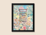 Eevee SIR Display Frame – Prismatic Evolutions Pokémon Card | 8x10 Frame Raw Graded Cards