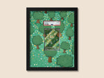 Solosis Display Frame – Black & White Era Pokémon Card Art | 8x10 Frame