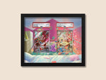 Minccino & Cinccino Display Frame – Pokémon Card Art | 8x10 Frame