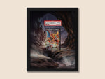 Charizard #276 Display Frame – Pokémon Card Art | Frame for Raw or Graded Cards