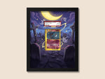 Gengar Display Frame – Skyridge (E-Series) Pokémon Card Art | 8x10 Frame for Raw or Graded Cards