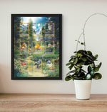 Crown Zenith Galarian Gallery Display Frame – 12x16 Pokémon Collector Display | Holo House Handmade Art