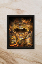 Crown Zenith Gold Pokemon – Frame for Arceus, Giratina, Palkia & Dialga | Raw or Graded