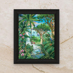 Meditite Display Frame | Extended Art Card Case | 8x10 Pokemon TCG Wall Decor | Fighting Psychic Type Gift | Zen Gaming Room Art