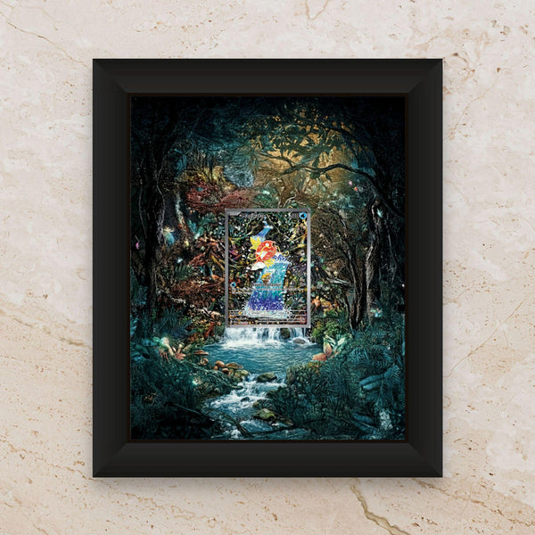 Magikarp Pokémon Card Art – Paldea Evolved – 8x10 Pokemon Frame (Raw/Graded)