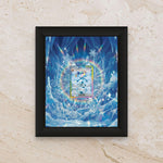 Glaceon Display Frame – Prismatic Evolutions Pokémon Card | 8x10 Frame for Raw or Graded Cards