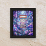 Espeon Display Frame – Prismatic Evolutions Pokémon Card | 5x14 or 11x22 Frame for Raw or Graded Cards
