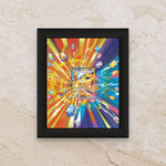 Jolteon Display Frame – Prismatic Evolutions Pokémon Card | 8x10 Frame for Raw or Graded Cards