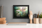 Milotic & Feebas Pokémon Card Frame – Surging Spark – 8x10 Pokemon Frame (Raw/Graded)