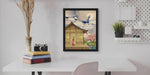 Pikachu & Cramorant Japanese Stamp Promo – 16x20 Pokemon Frame (Raw/Graded)