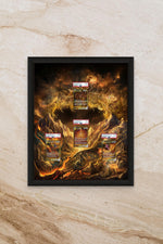 Crown Zenith Gold Pokemon – Frame for Arceus, Giratina, Palkia & Dialga | Raw or Graded