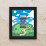 Bubble Mew Extended Art – Paldean Fates – 8x10 Pokemon Frame (Raw/Graded)