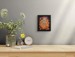 Flareon Prismatic Evolutions Display Frame | Extended Art Card Case | 8x10 Eevee Evolution Wall Art | Pokemon TCG Gift | Fire Type Decor