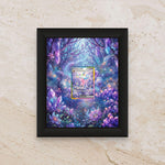 Espeon Display Frame – Prismatic Evolutions Pokémon Card | 5x14 or 11x22 Frame for Raw or Graded Cards