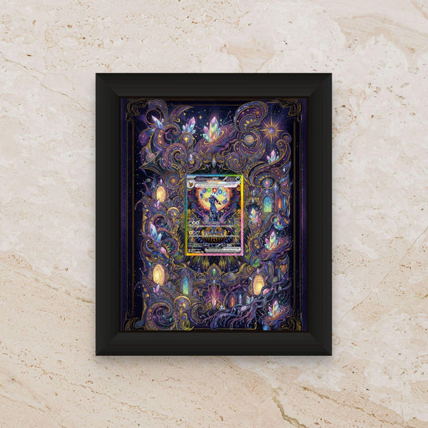 Umbreon Display Frame – Prismatic Evolutions Pokémon Card | 8x10 Frame for Raw or Graded Cards