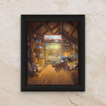 Alakazam Display Frame – Pokémon 151 Card Art | 8x10 Frame for Raw or Graded Cards